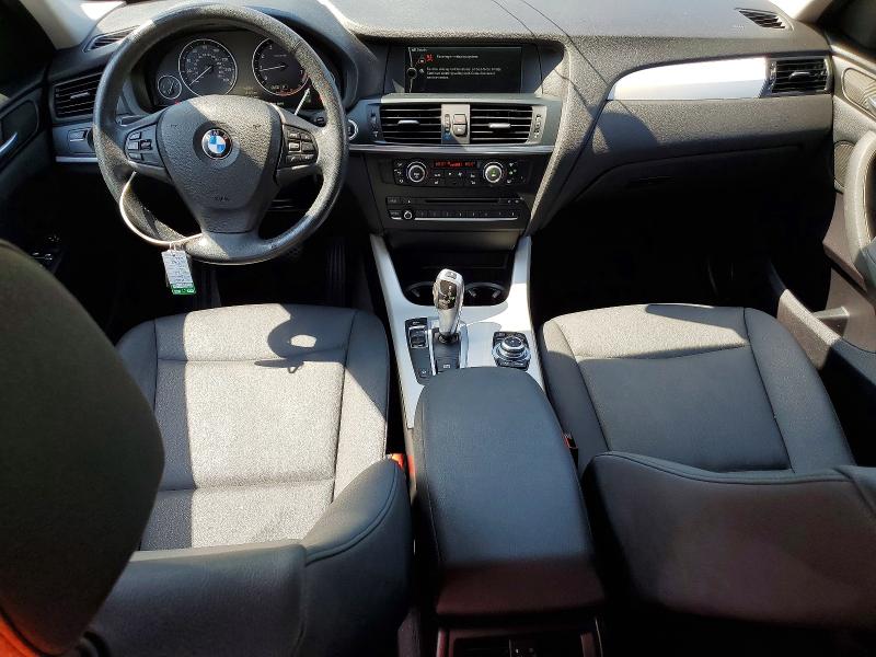 2013 BMW X3 VIN 5UXWX9C55D0A09365 COPART salvage auction — REAR END, NC - SALVAGE CERTIFICATE OF TITLE, sold $550 on 2026-07-30 (photo 8)