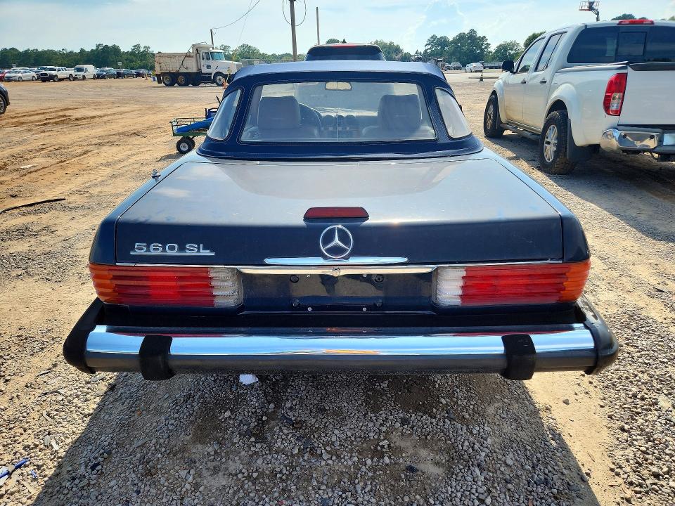 1989 Mercedes-benz 560 VIN WDBBA48D1KA091019 COPART salvage auction — MECHANICAL, MS - CERTIFICATE OF TITLE, sold $2,900 on 2026-07-21 (photo 6)