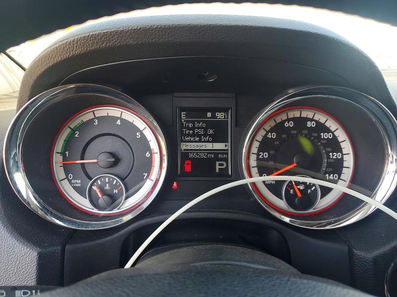 2012 Dodge Durango VIN 1C4SDJDT4CC145035 COPART salvage auction — SIDE, Ca - Salvage Certificate, sold $175 on 2026-07-22 (photo 9)