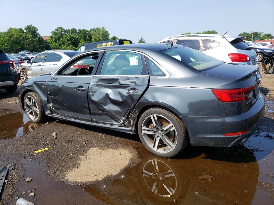 2017 Audi A4 VIN WAUENAF4XHN014314 COPART salvage auction — SIDE, Ct - Cert Of Title-Salvage, sold $5,800 on 2026-07-10 (photo 2)