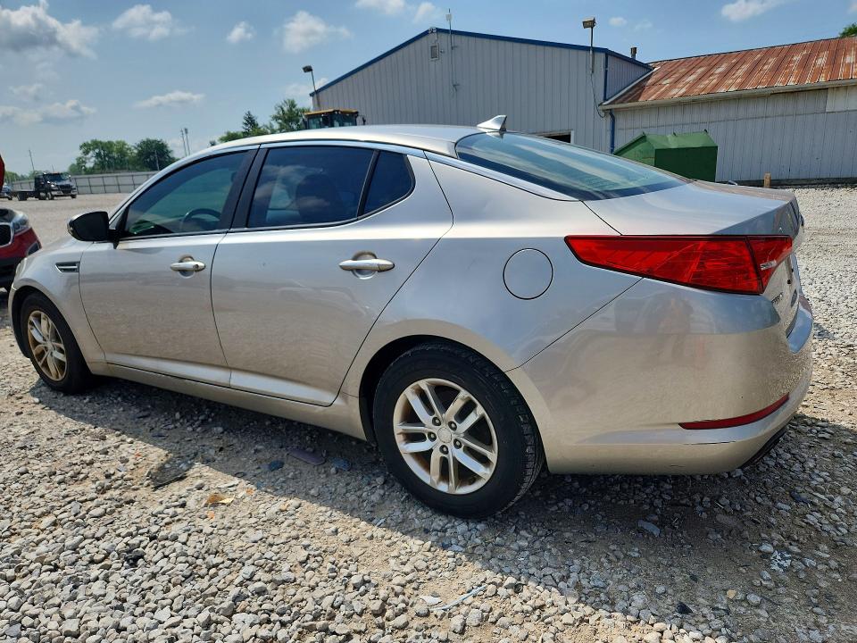 2013 Kia Optima VIN KNAGM4A7XD5433014 COPART salvage auction — VANDALISM, Oh - Certificate Of Title, sold $500 on 2026-07-17 (photo 2)