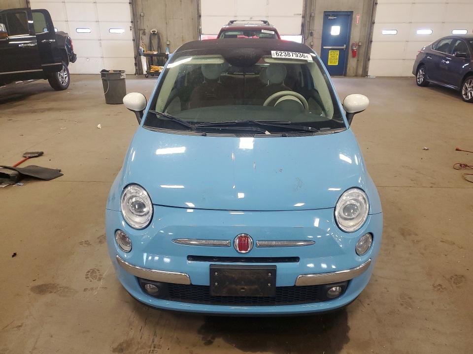 2015 Fiat 500 VIN 3C3CFFER9FT716577 COPART salvage auction — SIDE, Mn - Cert Of Title-Prior Salvage, sold $3,800 on 2026-08-06 (photo 5)