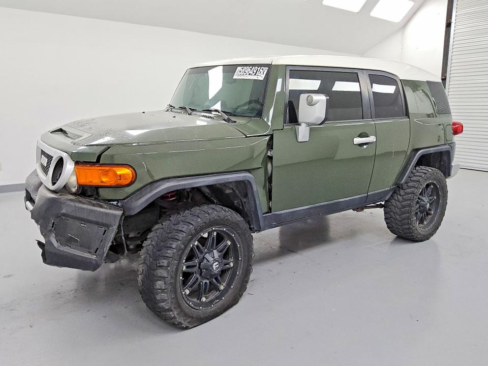 2010 Toyota Fj cruiser VIN JTEBU4BF0AK094940 COPART salvage auction — FRONT END, TX - CERTIFICATE OF TITLE, sold $175 on 2026-07-30 (photo 1)