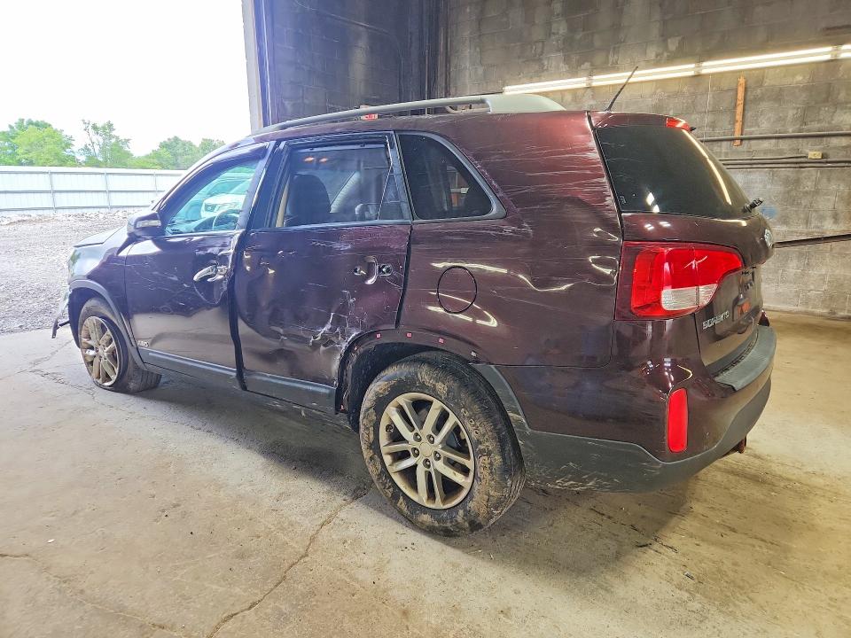 2015 Kia Sorento VIN 5XYKTCA66FG603722 COPART salvage auction — FRONT END, Ny - Mv-907A Salvage Certificate, sold $600 on 2026-07-27 (photo 2)
