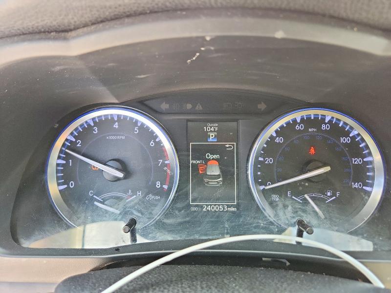 2014 Toyota Highlander VIN 5TDKKRFH4ES035018 COPART salvage auction — NORMAL WEAR, Tx - Certificate Of Title, sold $6,500 on 2026-07-30 (photo 9)