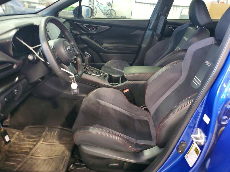 2022 Subaru Wrx VIN JF1VBAU66N8019669 COPART salvage auction — MECHANICAL, WV - CERTIFICATE OF TITLE (P), sold $9,400 on 2026-07-28 (photo 7)