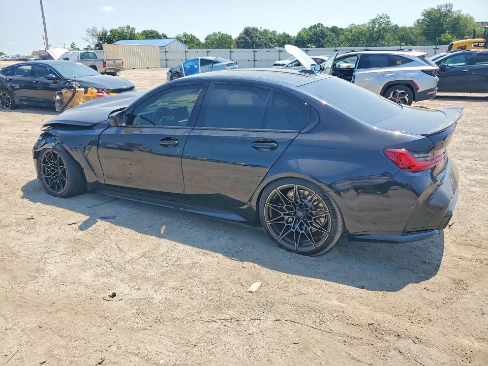 2023 BMW M3 VIN WBS43AY09PFR28229 COPART salvage auction — FRONT END, Al - Cert Of Title-Salvage Title, sold $28,250 on 2026-08-27 (photo 2)
