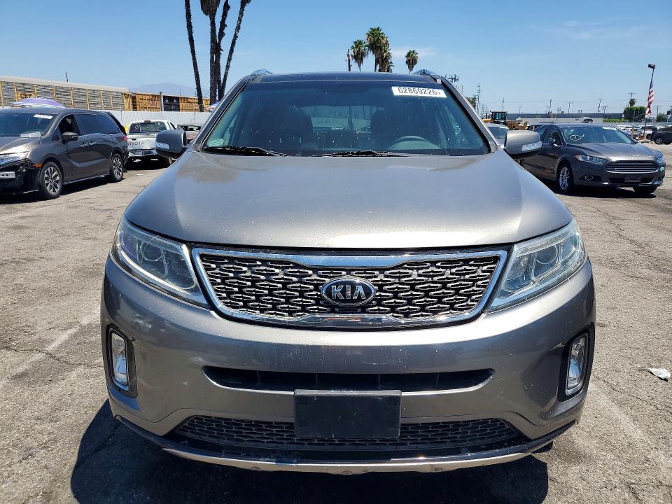 2015 Kia Sorento VIN 5XYKW4A77FG654054 COPART salvage auction — MINOR DENT/SCRATCHES, Ca - Dis/Dlr/Exp Only Clean Title, sold $2,150 on 2026-07-31 (photo 5)