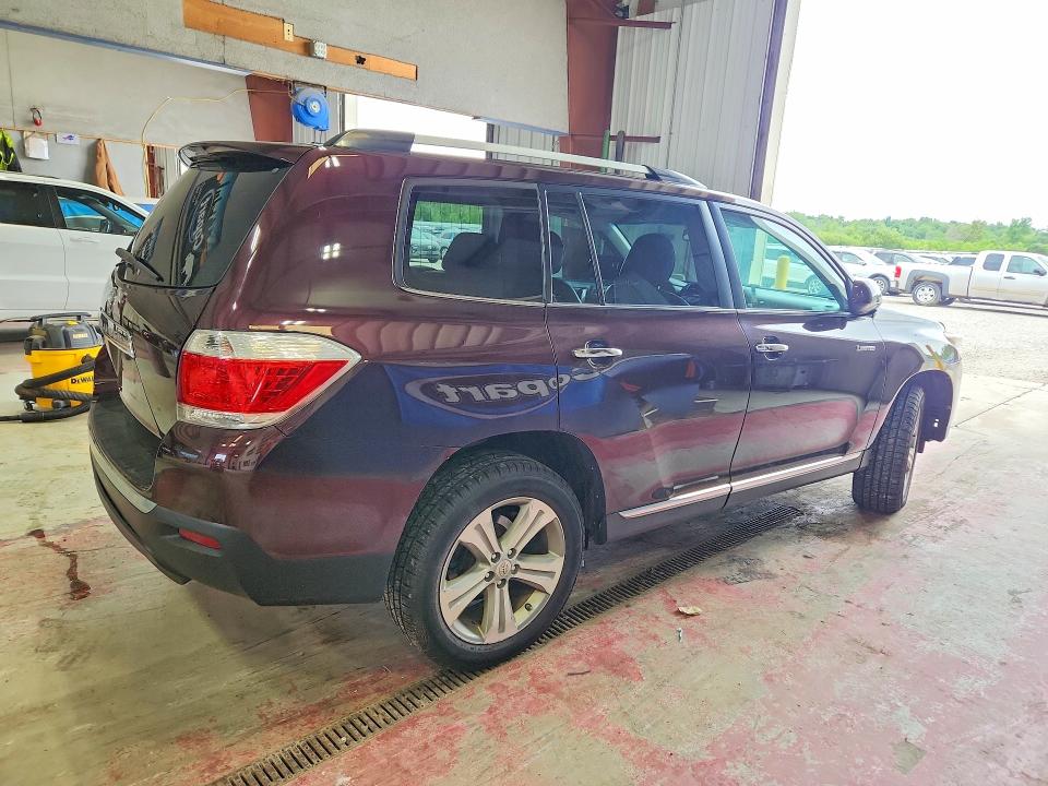 2012 Toyota Highlander VIN 5TDDK3EH2CS158904 COPART salvage auction — FRONT END, Ny - Mv-907A Salvage Certificate, sold $550 on 2026-07-20 (photo 3)