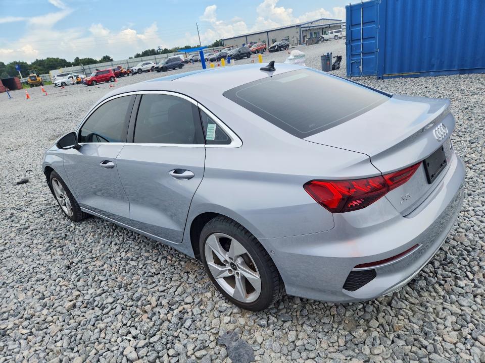 2023 Audi A3 VIN WAUGUDGY1PA141313 COPART salvage auction — FRONT END, FL - CERT OF TITLE SLVG REBUILDABLE, sold $8,700 on 2026-07-31 (photo 2)