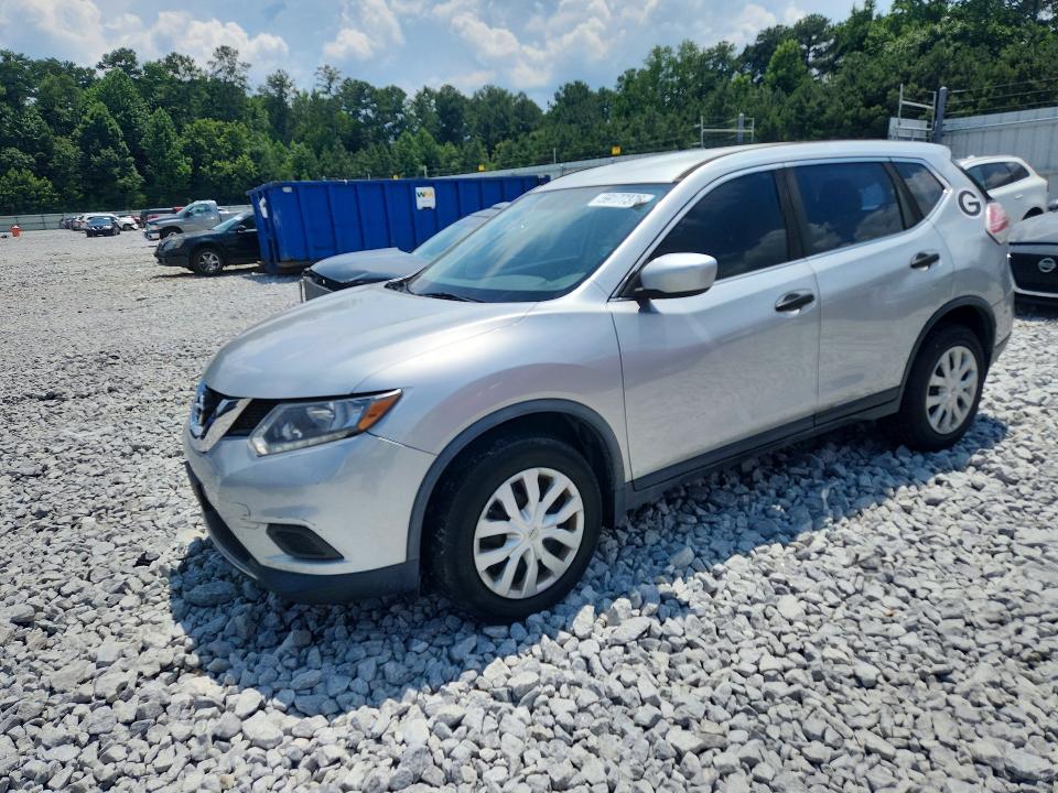 2016 Nissan Rogue VIN JN8AT2MT0GW004007 COPART salvage auction — REAR END, Ga - Cert Of Title-Salvage, sold $275 on 2026-07-23 (photo 1)