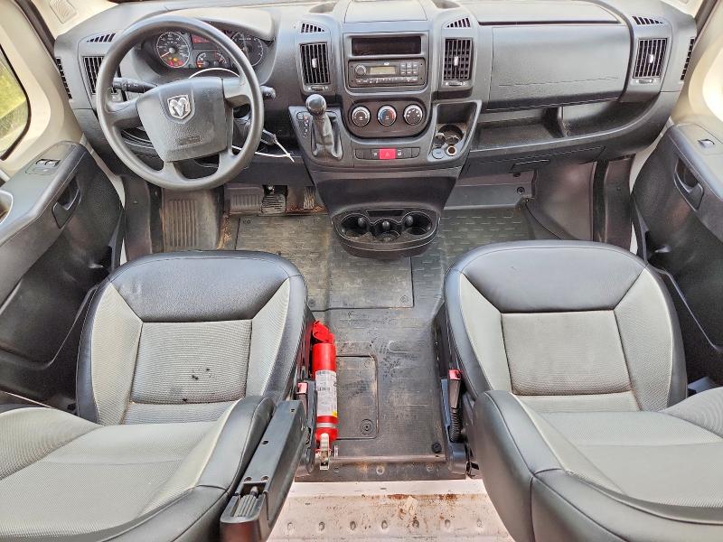 2017 Ram Promaster 2500 VIN 3C6TRVDGXHE512575 COPART salvage auction — FRONT END, Nc - Dealer Only Clean Title, sold $2,200 on 2026-08-02 (photo 8)
