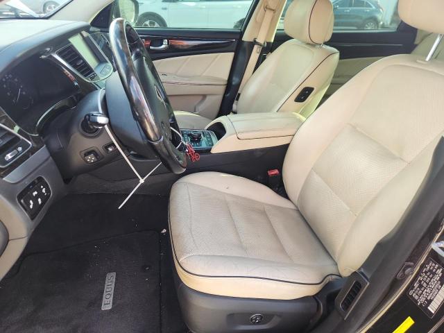 2014 Hyundai Equus VIN KMHGH4JH0EU090524 COPART salvage auction — FRONT END, Fl - Cert Of Ttl-Rebuilt&Slvg Rbld, sold $1,150 on 2026-07-31 (photo 7)