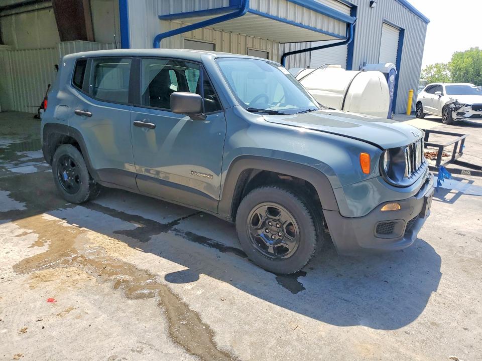 2017 Jeep Renegade VIN ZACCJBAH9HPF39278 COPART salvage auction — FRONT END, Ny - Mv-907A Salvage Certificate, sold $1,100 on 2026-08-17 (photo 4)