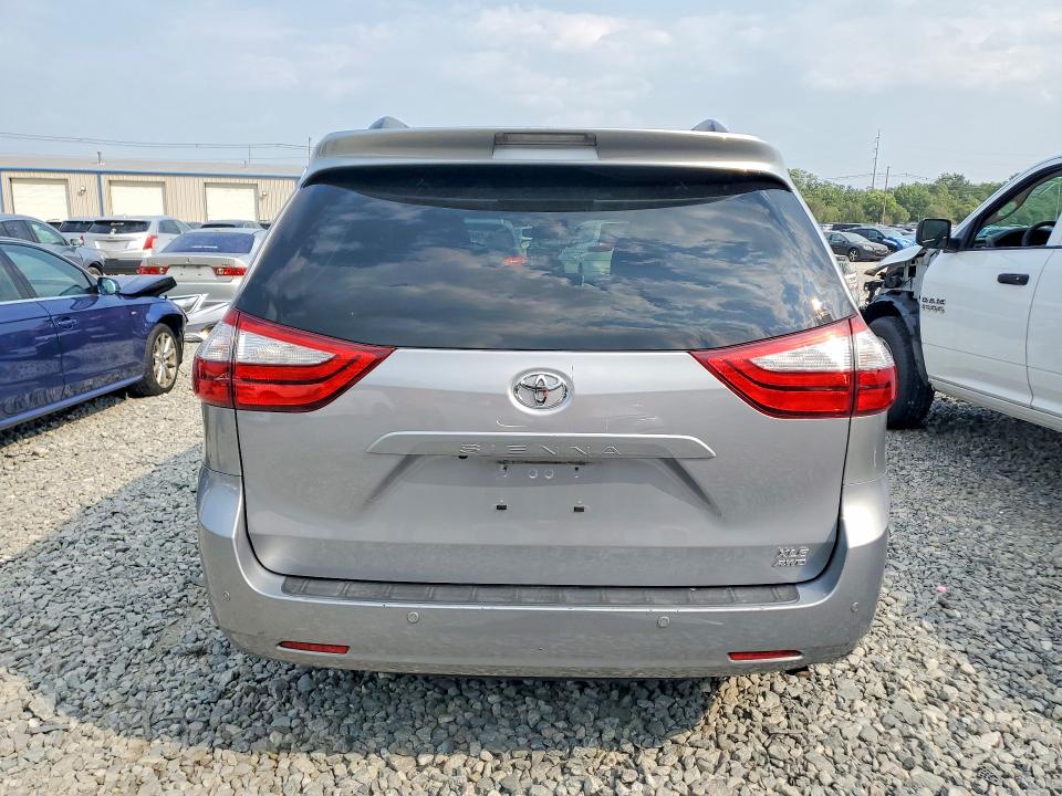 2017 Toyota Sienna VIN 5TDDZ3DC3HS149170 COPART salvage auction — FRONT END, MA - CERT OF TITLE-SALVAGE (P), sold $450 on 2026-07-24 (photo 6)