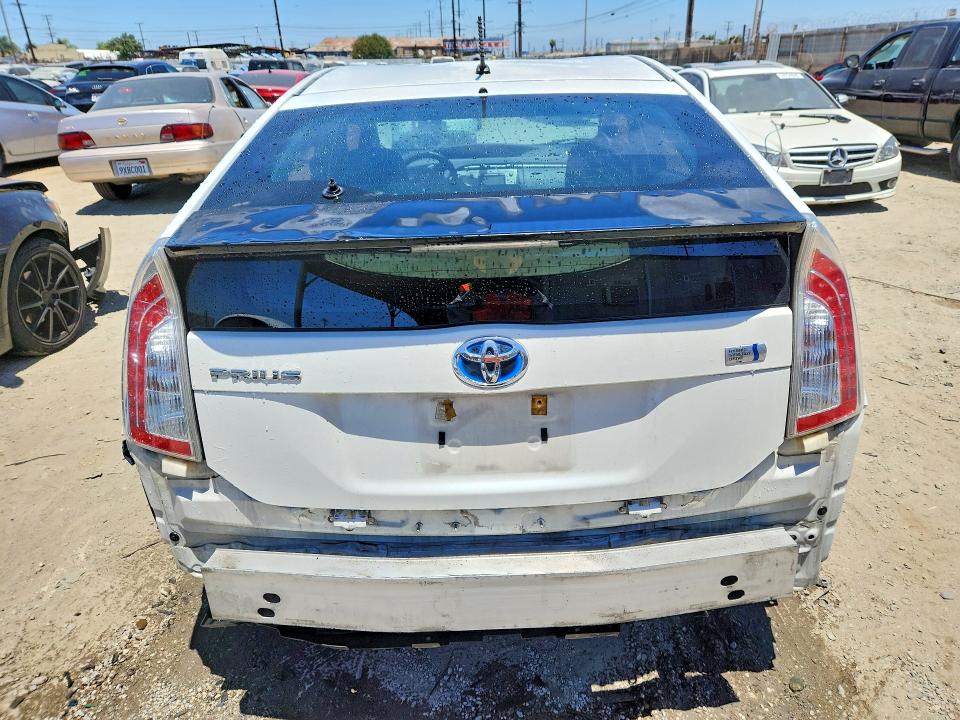 2013 Toyota VIN JTDKN3DU5D5686800 COPART salvage auction — REAR END, CA - SALVAGE CERTIFICATE, sold $1,550 on 2026-07-27 (photo 6)