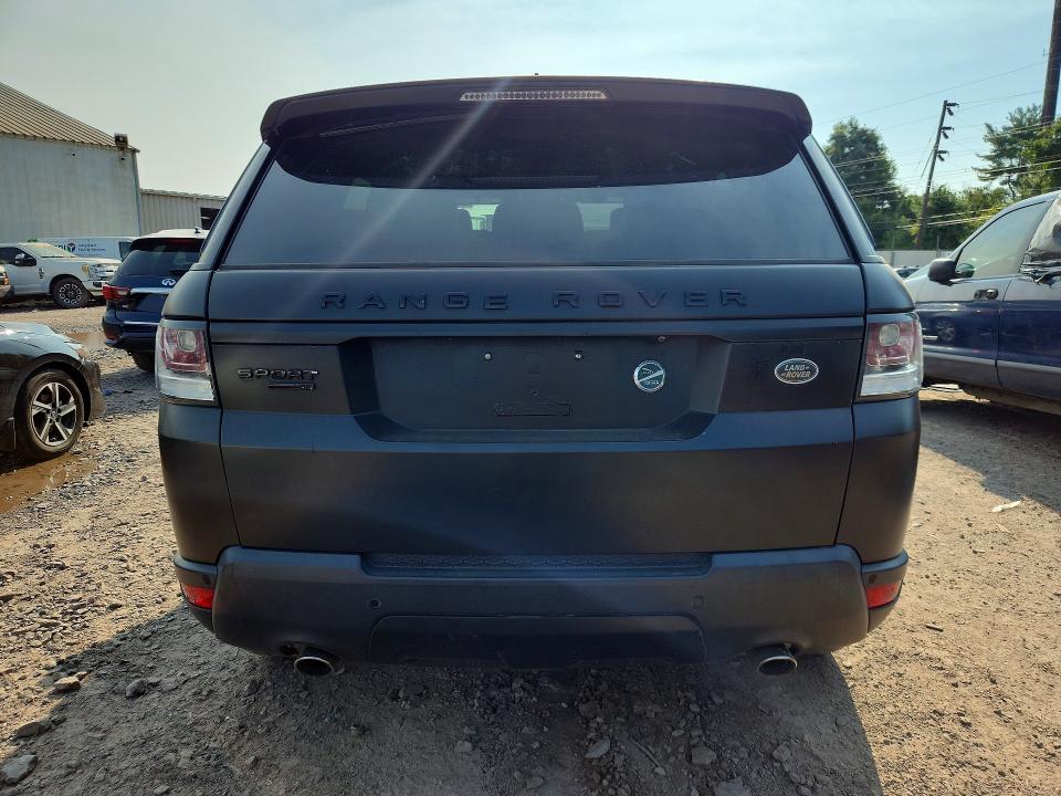 2015 Land rover Range rover sport VIN SALWR2VF3FA540334 COPART salvage auction — MECHANICAL, PA - CERT OF TITLE (P), sold $2,700 on 2026-07-30 (photo 6)