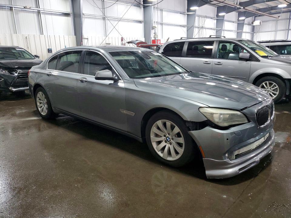 2011 BMW 7er VIN WBAKB8C57BCY66754 COPART salvage auction — FRONT END, MN - CERTIFICATE OF TITLE, sold $250 on 2026-07-21 (photo 4)