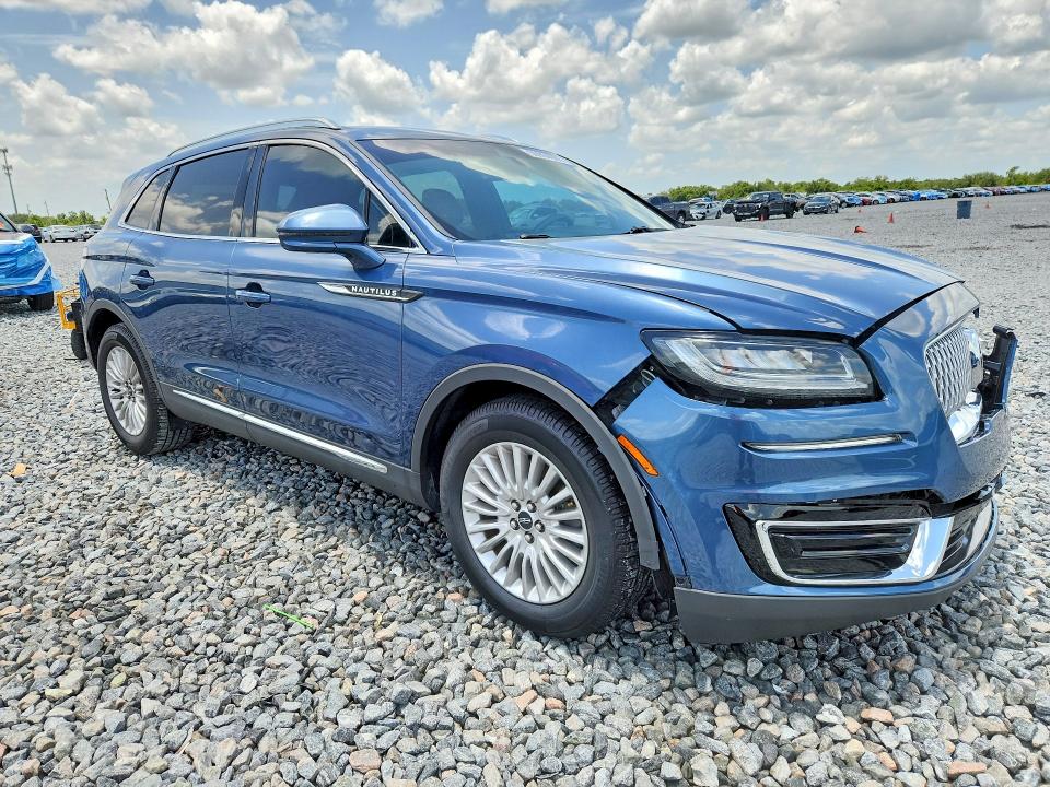 2019 Lincoln Nautilus VIN 2LMPJ6J99KBL22746 COPART salvage auction — FRONT END, Fl - Cert Of Title Slvg Rebuildable, sold $10 on 2026-07-28 (photo 4)