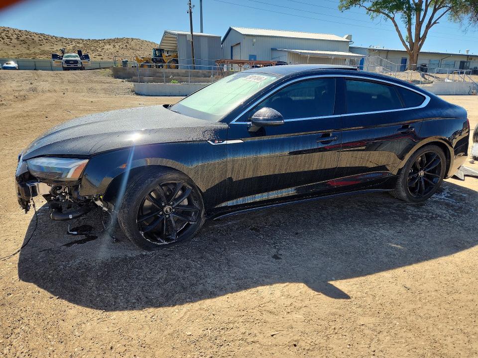 2023 Audi A5 VIN WAUDACF59PA022468 COPART salvage auction — FRONT END, Nm - Cert Of Title-Salvage, sold $10,900 on 2026-08-29 (photo 1)