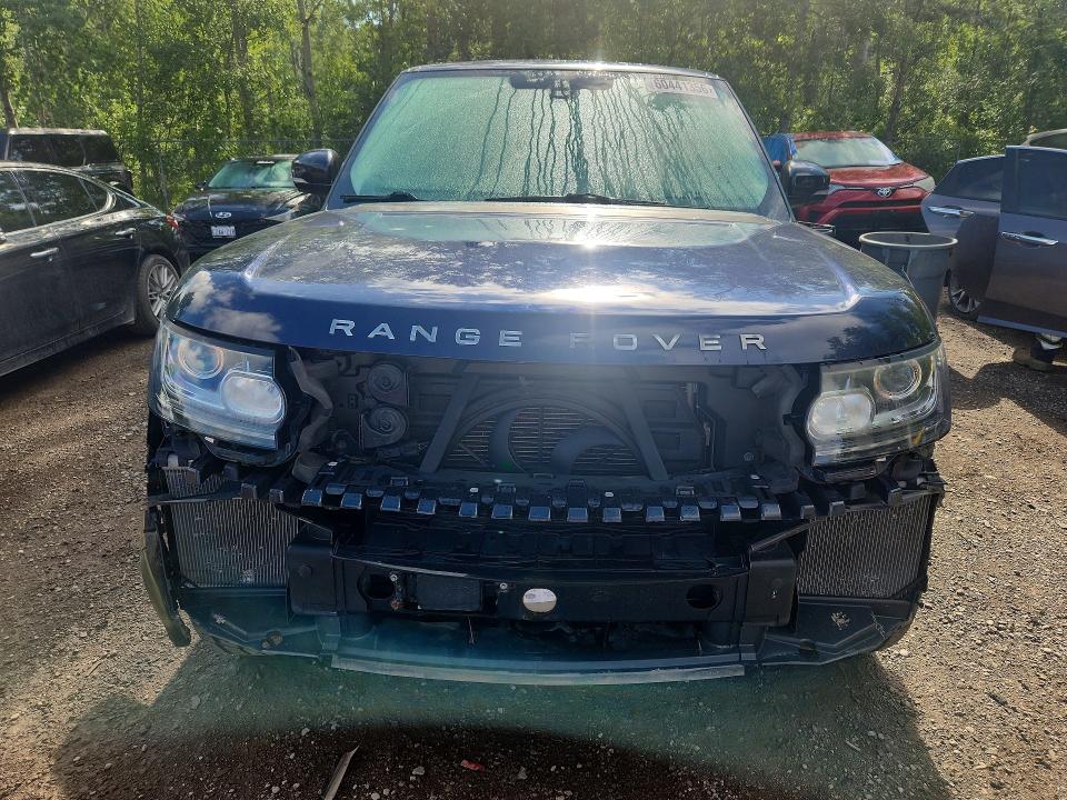 2015 Land rover RANGE ROVER VIN SALGV2TF1FA202241 COPART salvage auction — REAR END, ON - PERMIT NO BRAND - UNFIT, sold $475 on 2026-07-21 (photo 5)