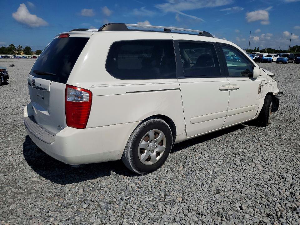 2008 Kia SEDONA VIN KNDMB233686230535 COPART salvage auction — FRONT END, FL - CERT OF TITLE SLVG REBUILDABLE, sold $250 on 2026-07-21 (photo 3)