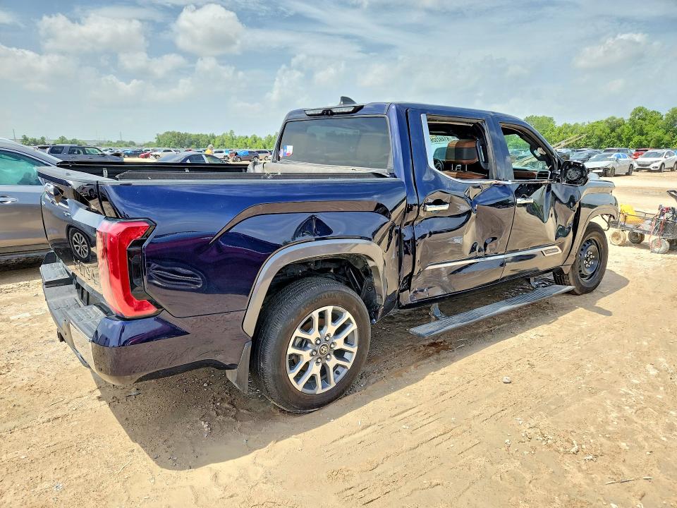 2025 Toyota Tundra VIN 5TFMA5DB6SX279293 COPART salvage auction — ALL OVER, Tx - Salvage Vehicle Title, sold $15,800 on 2026-07-28 (photo 3)