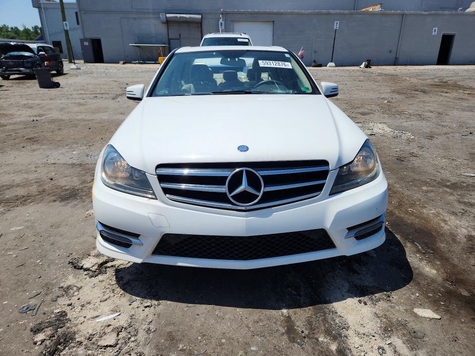 2014 Mercedes-benz C class VIN WDDGF8AB2EA923339 COPART salvage auction — REAR END, Va - Certificate Of Title, sold $3,550 on 2026-07-15 (photo 5)