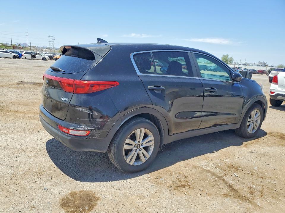 2019 Kia Sportage VIN KNDPM3ACXK7508211 COPART salvage auction — SIDE, AZ - CERT OF TITLE - SALVAGE, sold $2,800 on 2026-07-24 (photo 3)