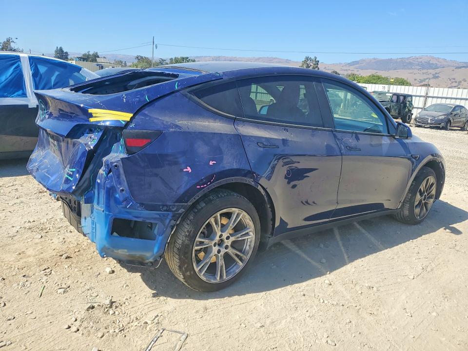 2023 Tesla Model y VIN 7SAYGDEEXPF742110 COPART salvage auction — REAR END, Ca - Salvage Certificate, sold $8,900 on 2026-07-16 (photo 3)