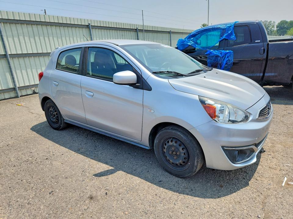 2017 Mitsubishi Mirage VIN ML32A3HJ4HH014889 COPART salvage auction — NORMAL WEAR, Oh - Certificate Of Title, sold $900 on 2026-07-31 (photo 4)
