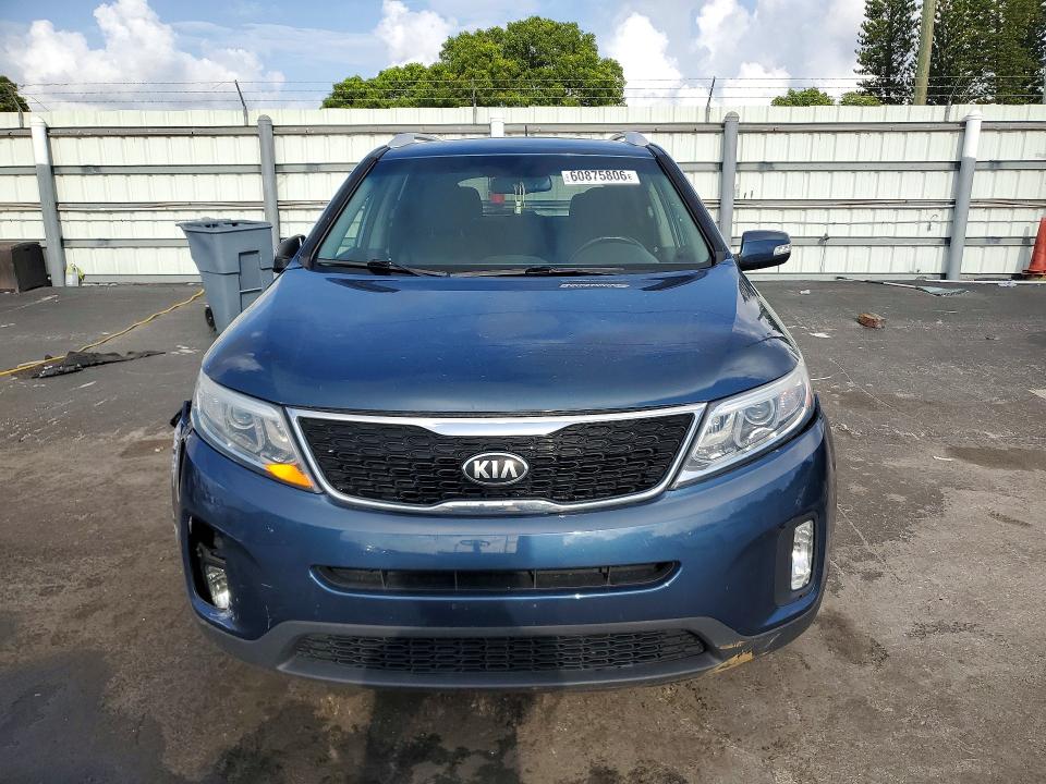 2014 Kia Sorento VIN 5XYKT4A60EG502101 COPART salvage auction — FRONT END, Fl - Cert Of Title Slvg Rebuildable, sold $1,300 on 2026-07-29 (photo 5)