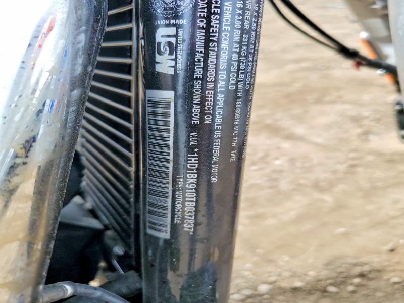 2026 Harley-davidson Super-glide VIN 1HD1BK910TB037837 COPART salvage auction — SIDE, Mi - Cert Of Title-Salvage Vehicle, sold $9,100 on 2026-08-13 (photo 8)