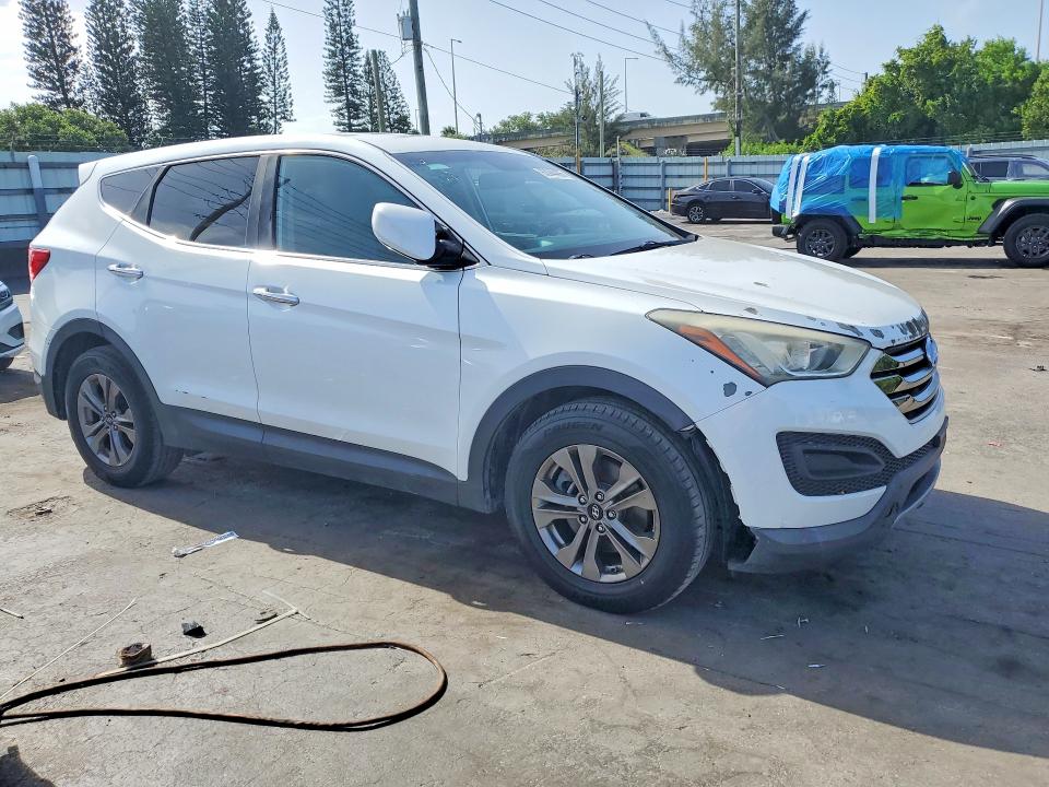 2016 Hyundai Santa fe VIN 5XYZT3LB1GG362534 COPART salvage auction — MECHANICAL, FL - CERTIFICATE OF TITLE, sold $2,550 on 2026-07-27 (photo 4)