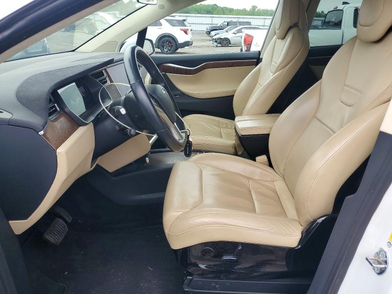 2017 Tesla Model x VIN 5YJXCDE25HF044418 COPART salvage auction — REAR END, Va - Cert Of Title - Salvage, sold $2,350 on 2026-07-22 (photo 7)