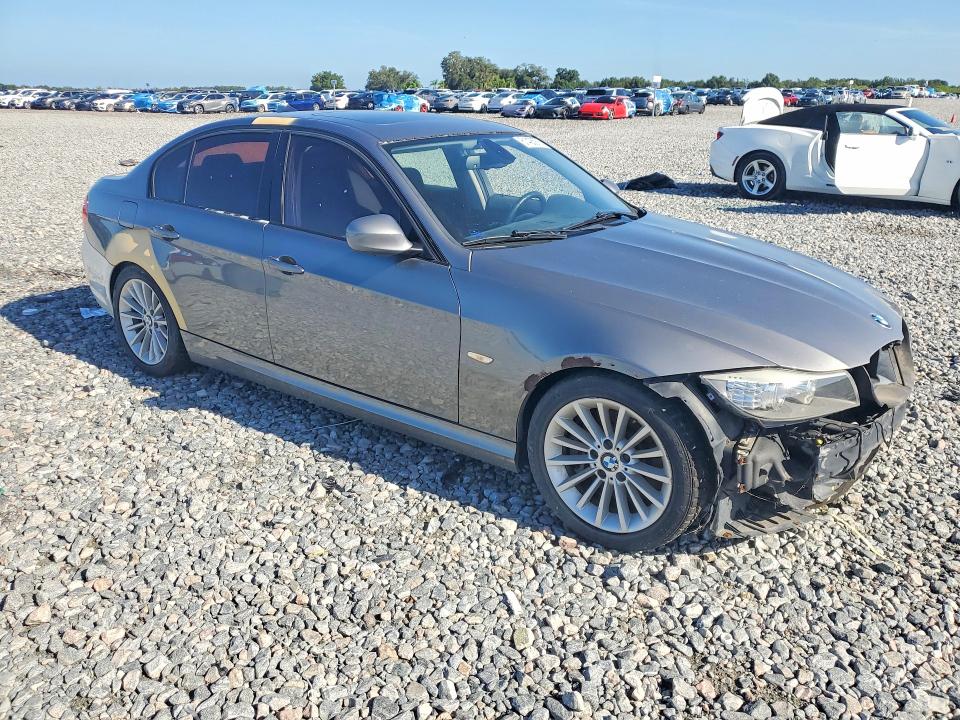 2011 BMW 3 series VIN WBAPN7C59BA781241 COPART salvage auction — FRONT END, MI - CERT OF TITLE-SALVAGE VEHICLE, sold $2,600 on 2026-08-04 (photo 4)