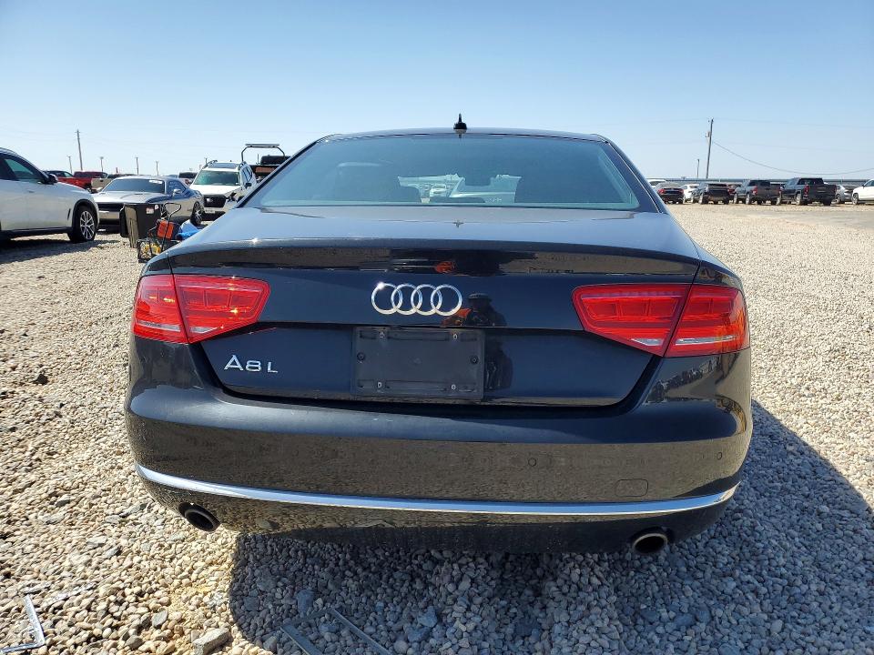 2013 Audi A8 VIN WAURGAFDXDN008261 COPART salvage auction — MINOR DENT/SCRATCHES, Tx - Certificate Of Title, sold $90 on 2026-07-28 (photo 6)