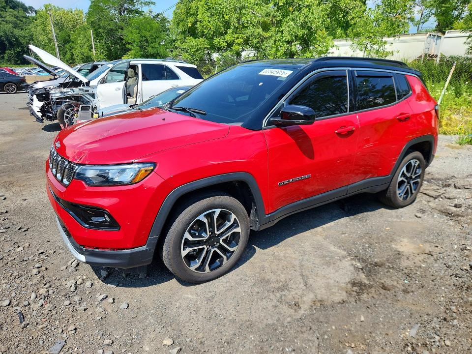 2024 Jeep Compass VIN 3C4NJDCN2RT597461 — COPART salvage auction photo