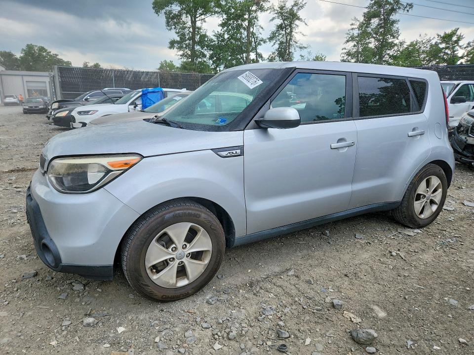 2016 Kia VIN KNDJN2A26G7835426 COPART salvage auction — VANDALISM, Md - Cert Of Salvage > 75% Damage, sold $1,200 on 2026-07-14 (photo 1)
