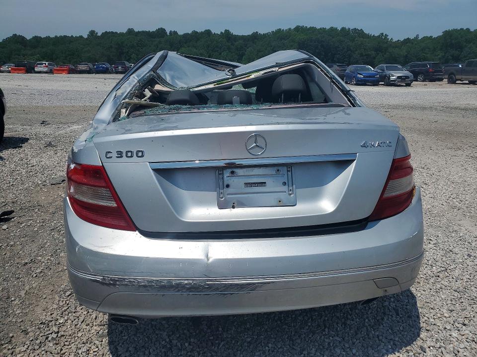 2011 Mercedes-benz C class VIN WDDGF8BB8BR167270 COPART salvage auction — ROOF, PA - CERT OF SALV-R=RECONSTRUCTED, sold $400 on 2026-08-13 (photo 6)