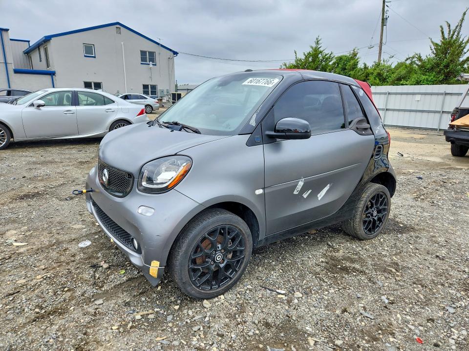 2019 Smart Fortwo VIN WMEFK9BA8KK393186 COPART salvage auction — MECHANICAL, Mt - Certificate Of Title, sold $2,500 on 2026-07-20 (photo 1)