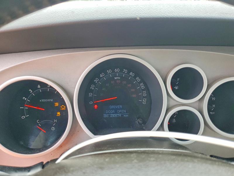 2007 Toyota Tundra VIN 5TFRV58127X023431 COPART salvage auction — FRONT END, TX - CERTIFICATE OF TITLE, sold $3,500 on 2026-07-17 (photo 9)