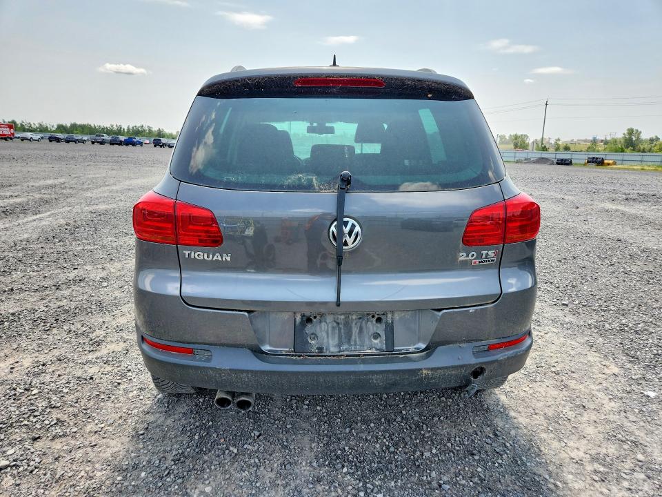 2016 Volkswagen Tiguan VIN WVGJV7AX3GW586304 COPART salvage auction — MECHANICAL, On - Permit No Brand - Unfit, sold $1,200 on 2026-08-04 (photo 6)