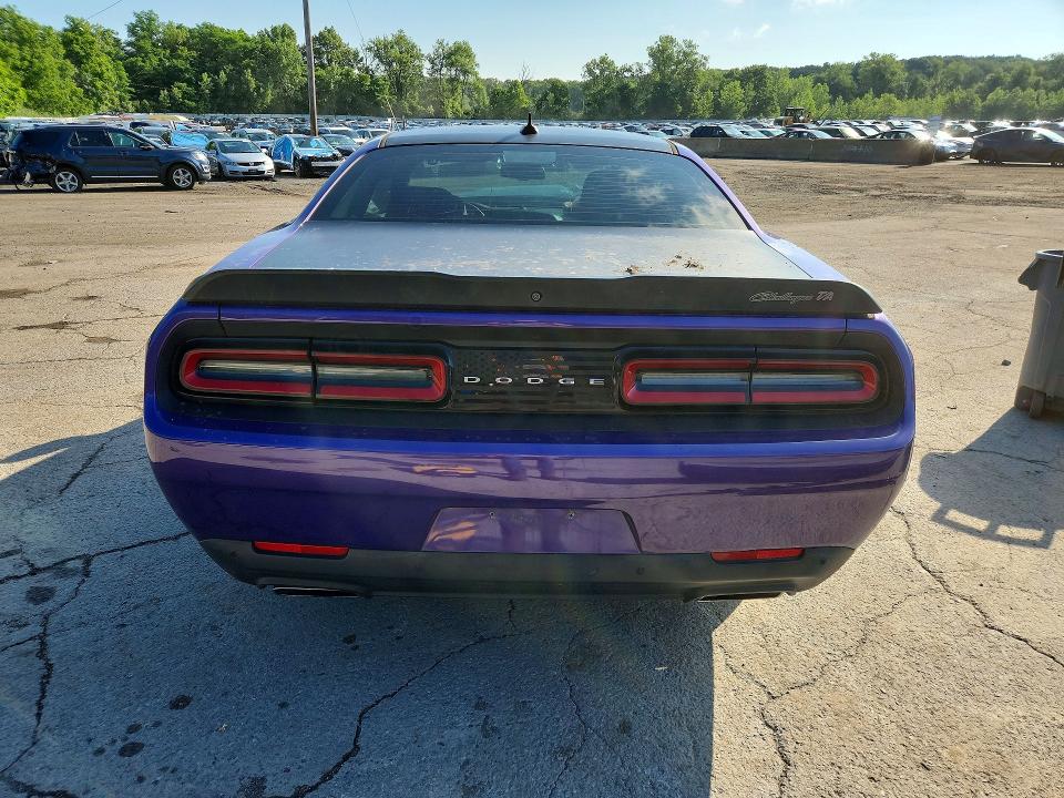 2018 Dodge Challenger VIN 2C3CDZBT7JH287982 COPART salvage auction — FRONT END, NY - MV-907A SALVAGE CERTIFICATE, sold $500 on 2026-07-23 (photo 6)