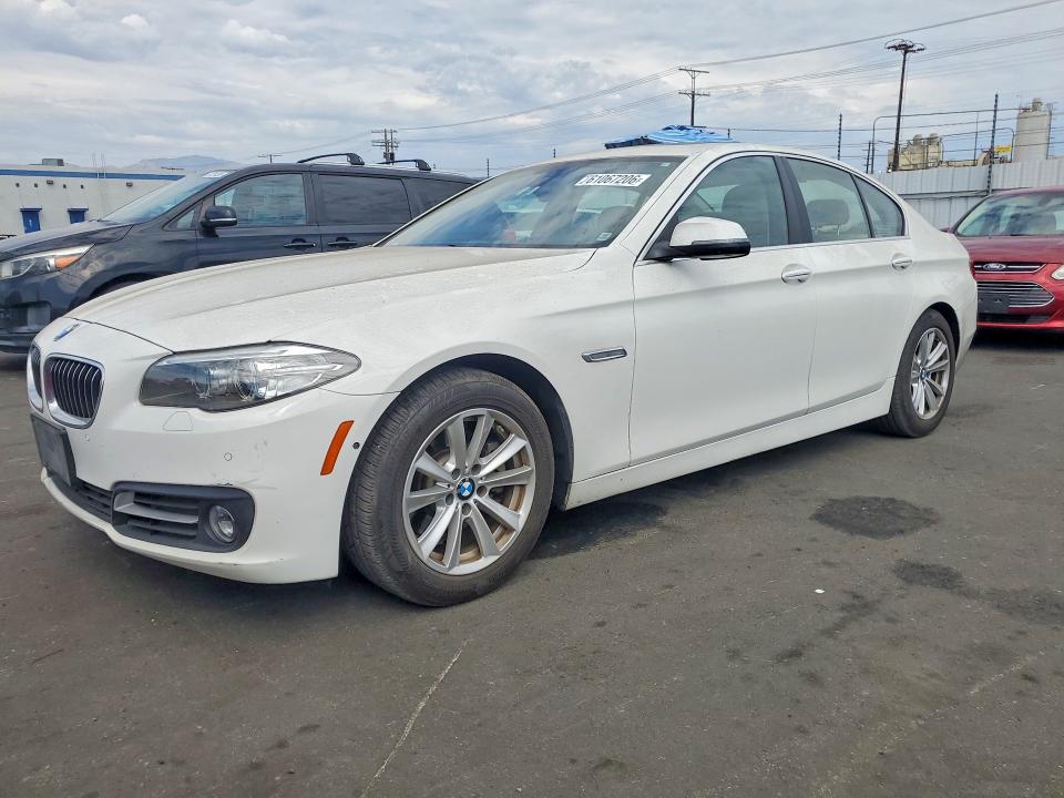 2015 BMW 5er VIN WBA5A5C56FD518684 COPART salvage auction — REAR END, CA - SALVAGE CERTIFICATE, sold $3,300 on 2026-08-17 (photo 1)