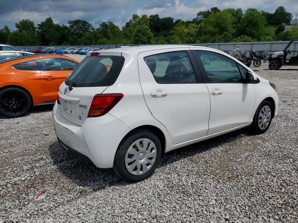 2015 Toyota Yaris VIN VNKKTUD32FA032521 COPART salvage auction — REAR END, KY - CERT OF TITLE-SALVAGE (P), sold $1,500 on 2026-07-24 (photo 3)