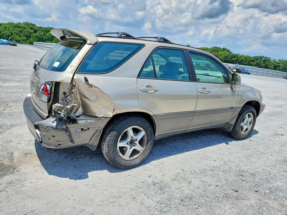 2003 Lexus Rx 300 VIN JTJHF10U830314507 COPART salvage auction — REAR END, Nc - Dlr Only-Clean/Over 25% Damage, sold $675 on 2026-07-29 (photo 3)