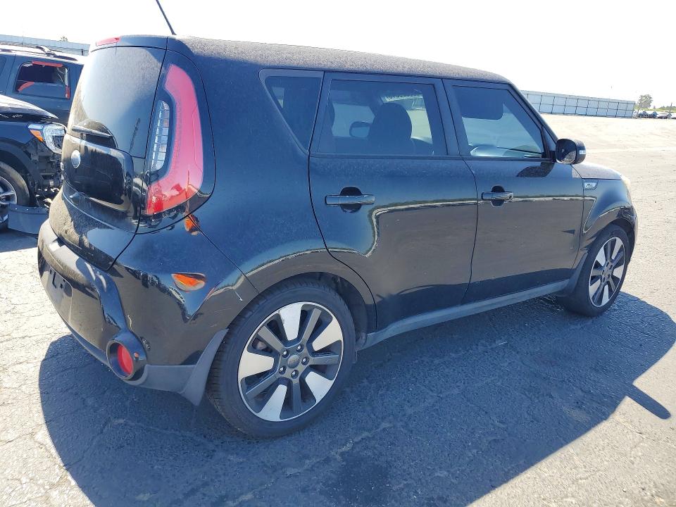 2014 Kia Soul VIN KNDJX3A58E7017400 COPART salvage auction — MECHANICAL, CA - DIS/DLR/EXP ONLY CLEAN TITLE, sold $725 on 2026-07-20 (photo 3)
