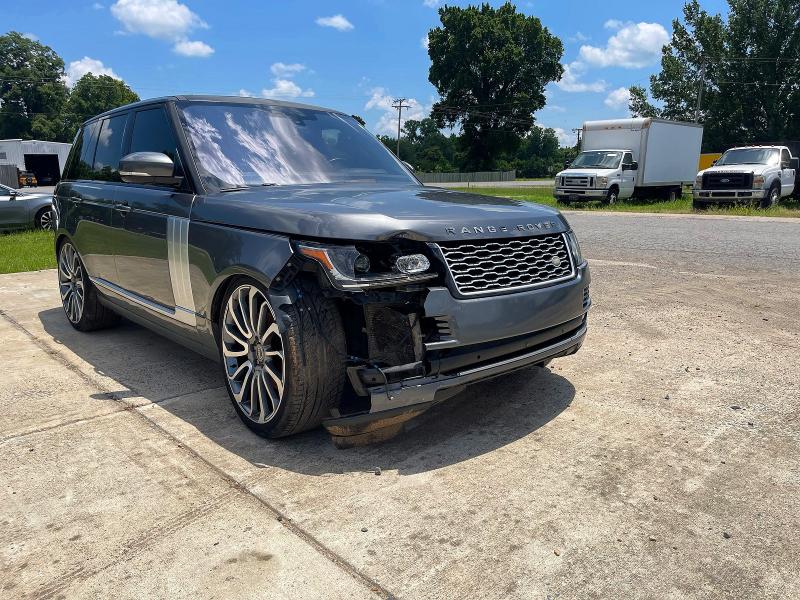 2016 Land rover RANGE ROVER VIN SALGS2EF9GA267801 COPART salvage auction — FRONT END, Ar - Certificate Of Title (P), sold $4,350 on 2026-07-20 (photo 1)