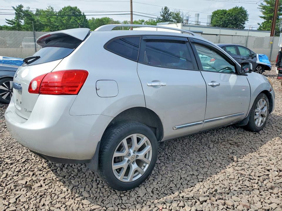 2012 Nissan Rogue VIN JN8AS5MV0CW372137 COPART salvage auction — FRONT END, Pa - Cert Of Salv-R=Reconstructed, sold $300 on 2026-07-22 (photo 3)